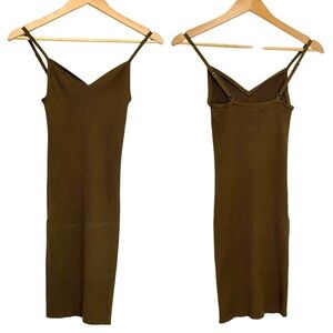 Wilfred Waltz Dress | Fitted Ribbed Mini Dress